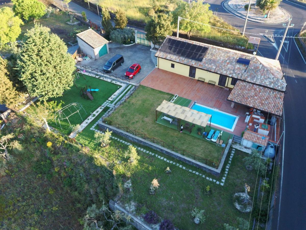 Villa Egle Belpasso, Villa Vacanza Con Piscina Екстер'єр фото
