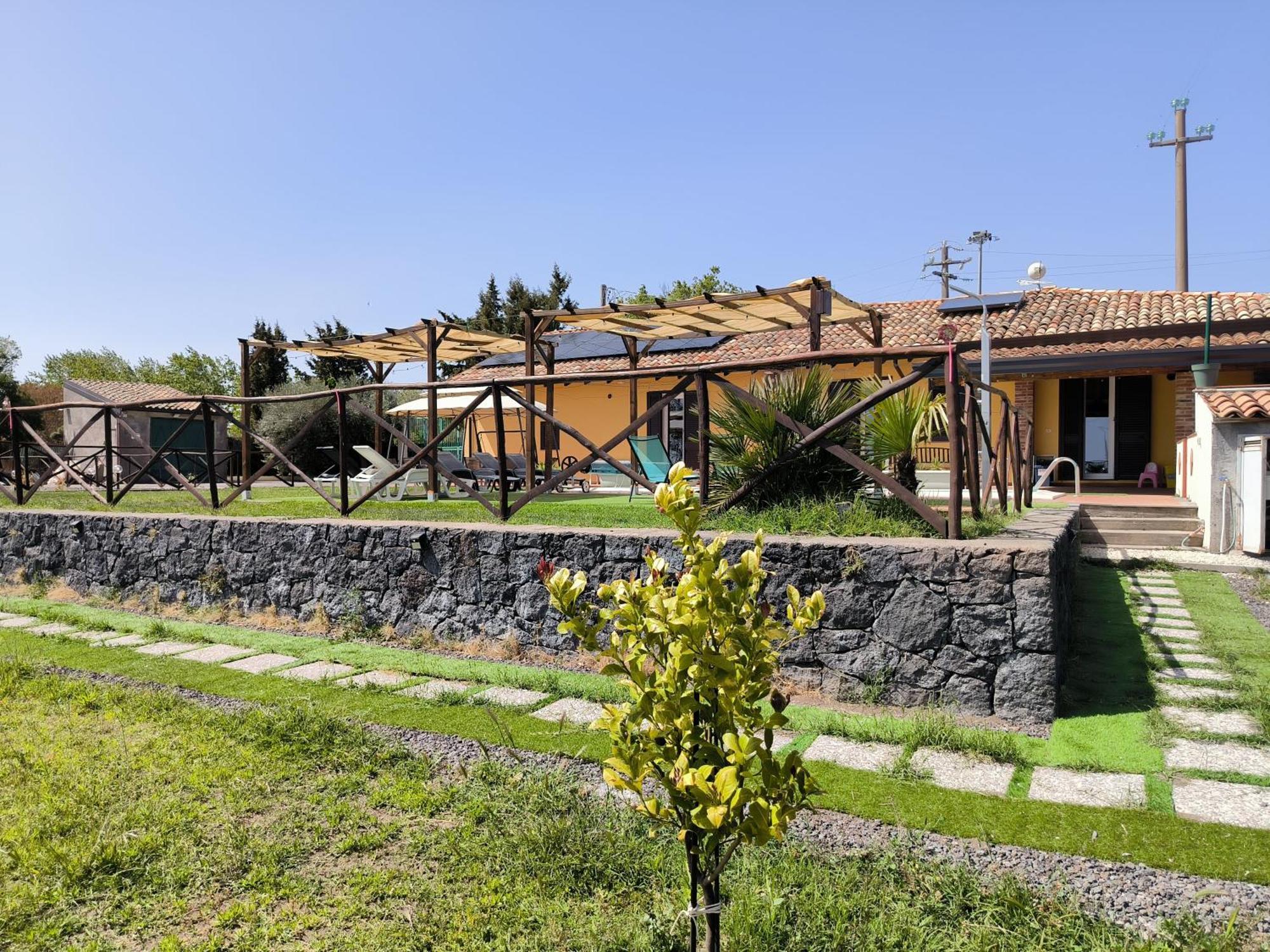 Villa Egle Belpasso, Villa Vacanza Con Piscina Екстер'єр фото