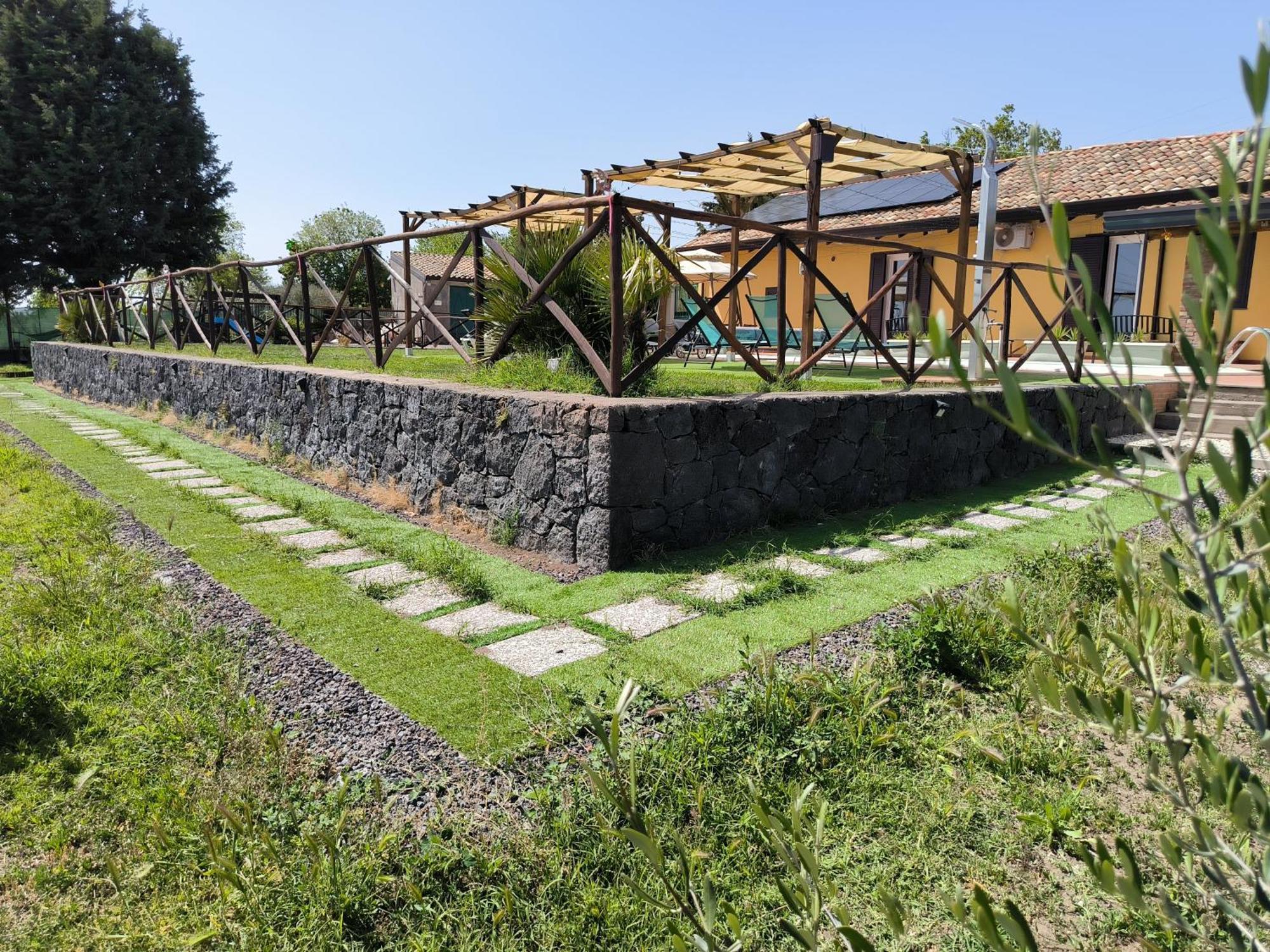 Villa Egle Belpasso, Villa Vacanza Con Piscina Екстер'єр фото