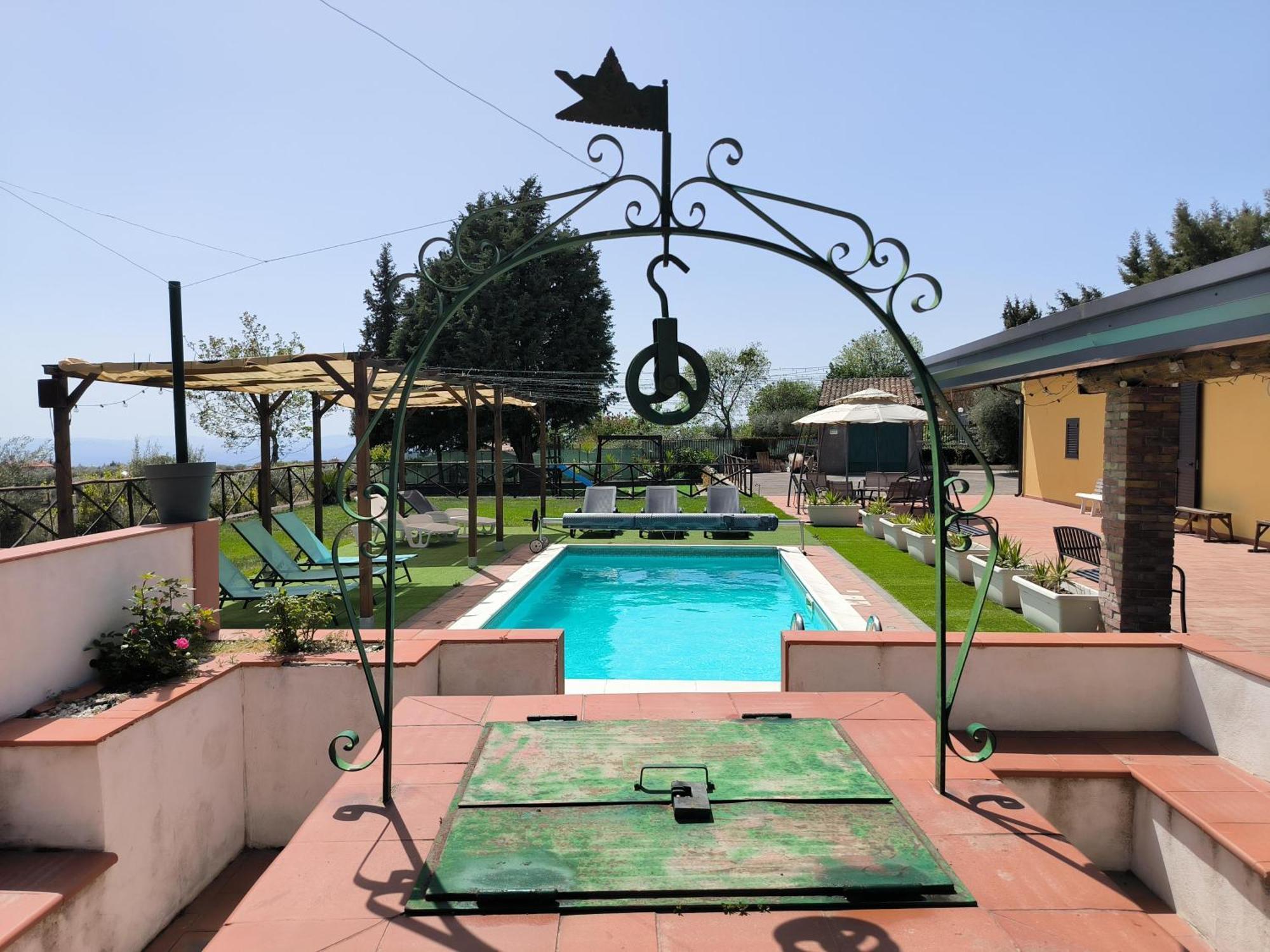 Villa Egle Belpasso, Villa Vacanza Con Piscina Екстер'єр фото
