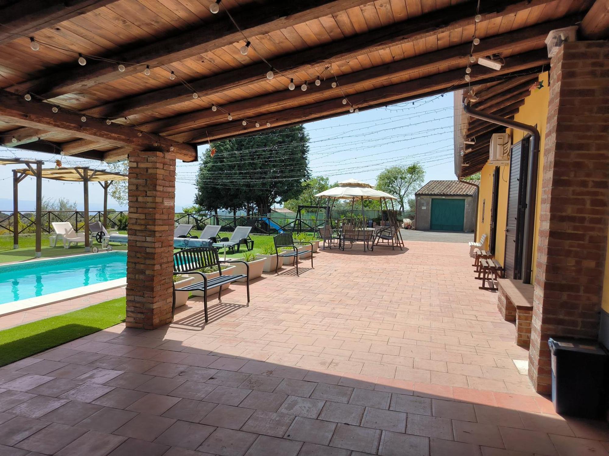 Villa Egle Belpasso, Villa Vacanza Con Piscina Екстер'єр фото