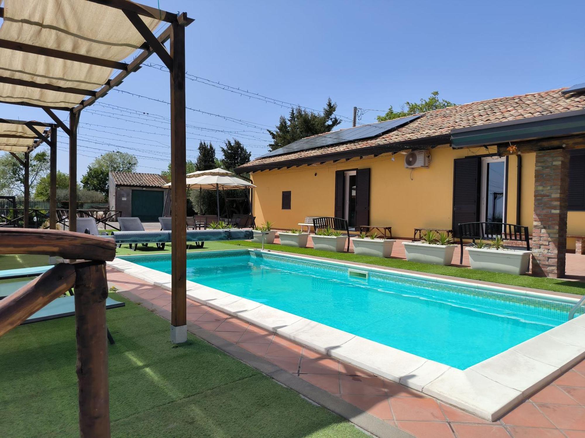 Villa Egle Belpasso, Villa Vacanza Con Piscina Екстер'єр фото