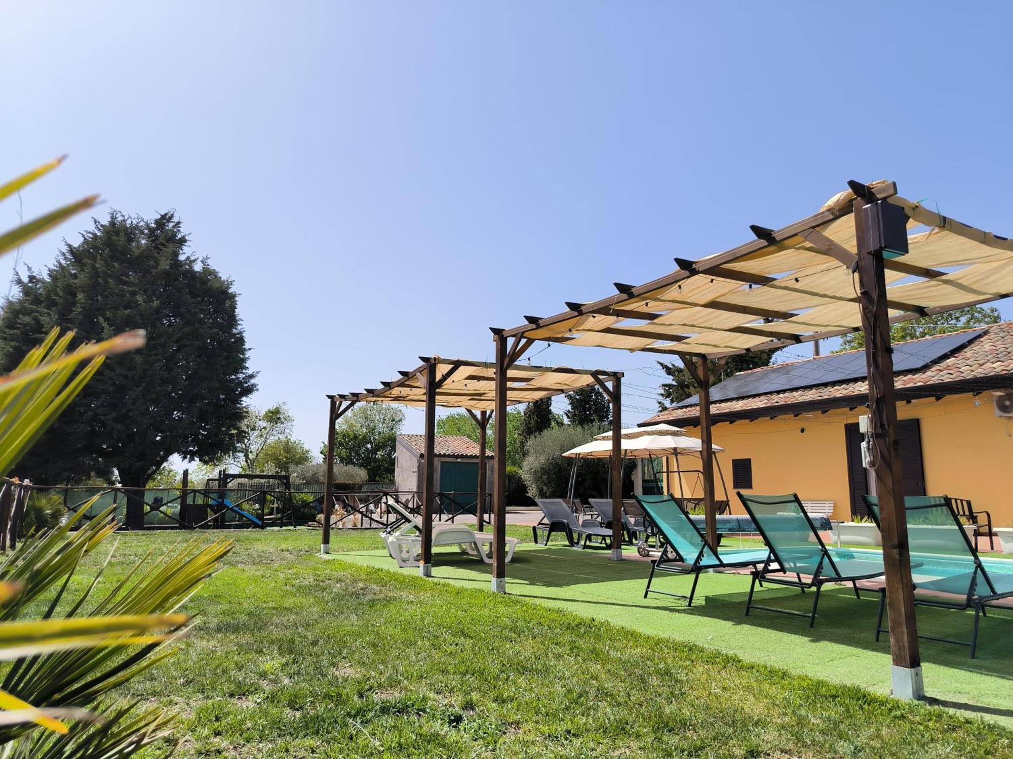 Villa Egle Belpasso, Villa Vacanza Con Piscina Екстер'єр фото